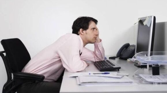 The cause of impotence is a sitting work